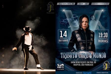 Mark Jam, intérprete de Michael Jackson • Divulgação