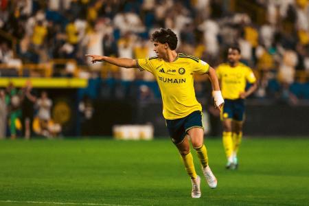 João Félix comemora gol pelo Al Nassr
