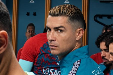 Cristiano Ronaldo em ação pela Seleção Portuguesa