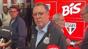 Gabigol fica? Presidente do Santos é questionado após vitória no clássico