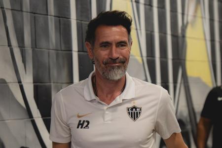 Barba Domínguez, técnico do Atlético
