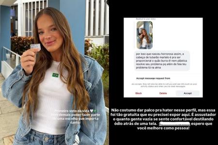Diante do conteúdo, Rafaella decidiu expor publicamente a autora dos ataques. Ela compartilhou o nome, a foto e o nome de usuário da mulher.
