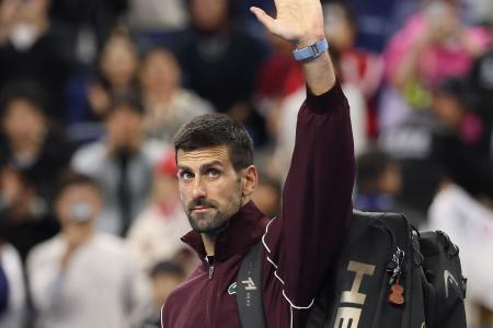 Djokovic em ação no ATP 500 de Pequim