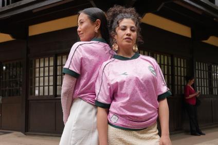 Camisa Sakura, uniforme especial para o Outubro Rosa, campanha de conscientização sobre o câncer de mama