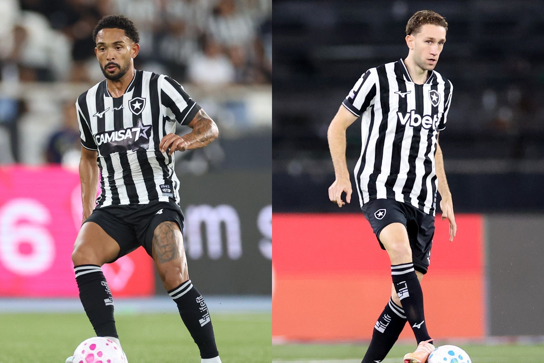 Botafogo atualiza situação médica de Arthur Chaves e Vitinho após hospitalização