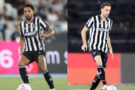 Arthur Chaves e Vitinho, do Botafogo