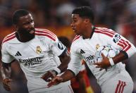 Endrick marca, e Real Madrid conquista virada emocionante sobre a Roma na Champions League