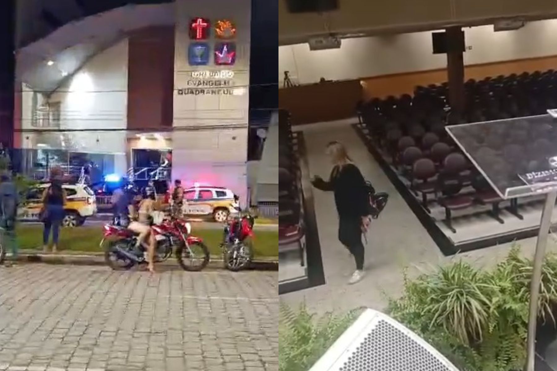 Polícia Civil investiga caso de mulher que invadiu igreja e efetuou disparos em Governador Valadares