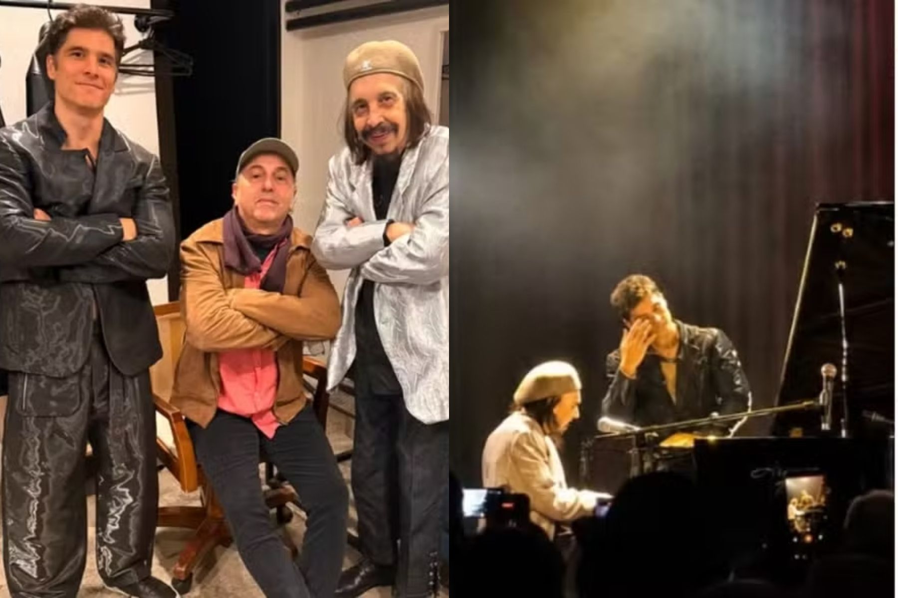 Último show de Benito di Paula foi ao lado do filho e teve participação especial de cantor