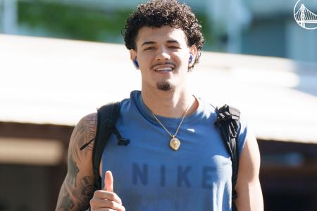 Gui Santos está em alta no Golden State Warriors, na NBA