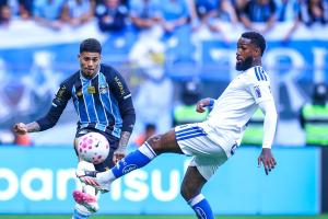 Gerson surge entre os líderes do Cruzeiro em intensidade no duelo contra Grêmio; veja