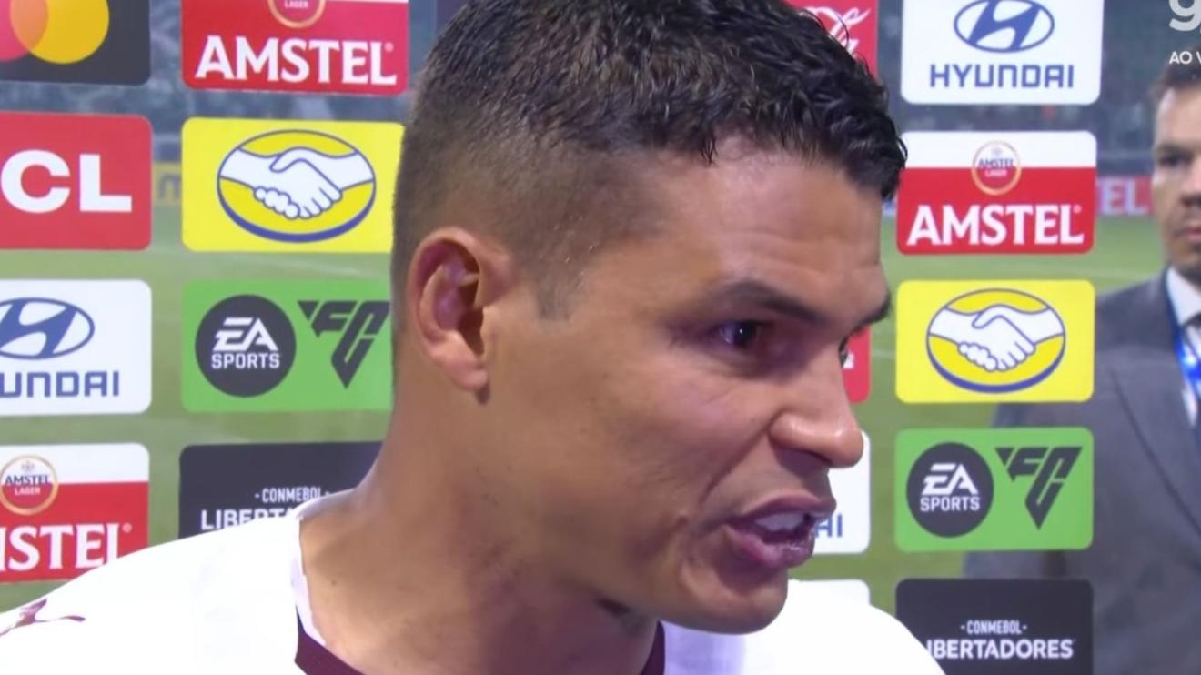 Thiago Silva sai em defesa de Nonato após eliminação do Fluminense na Libertadores