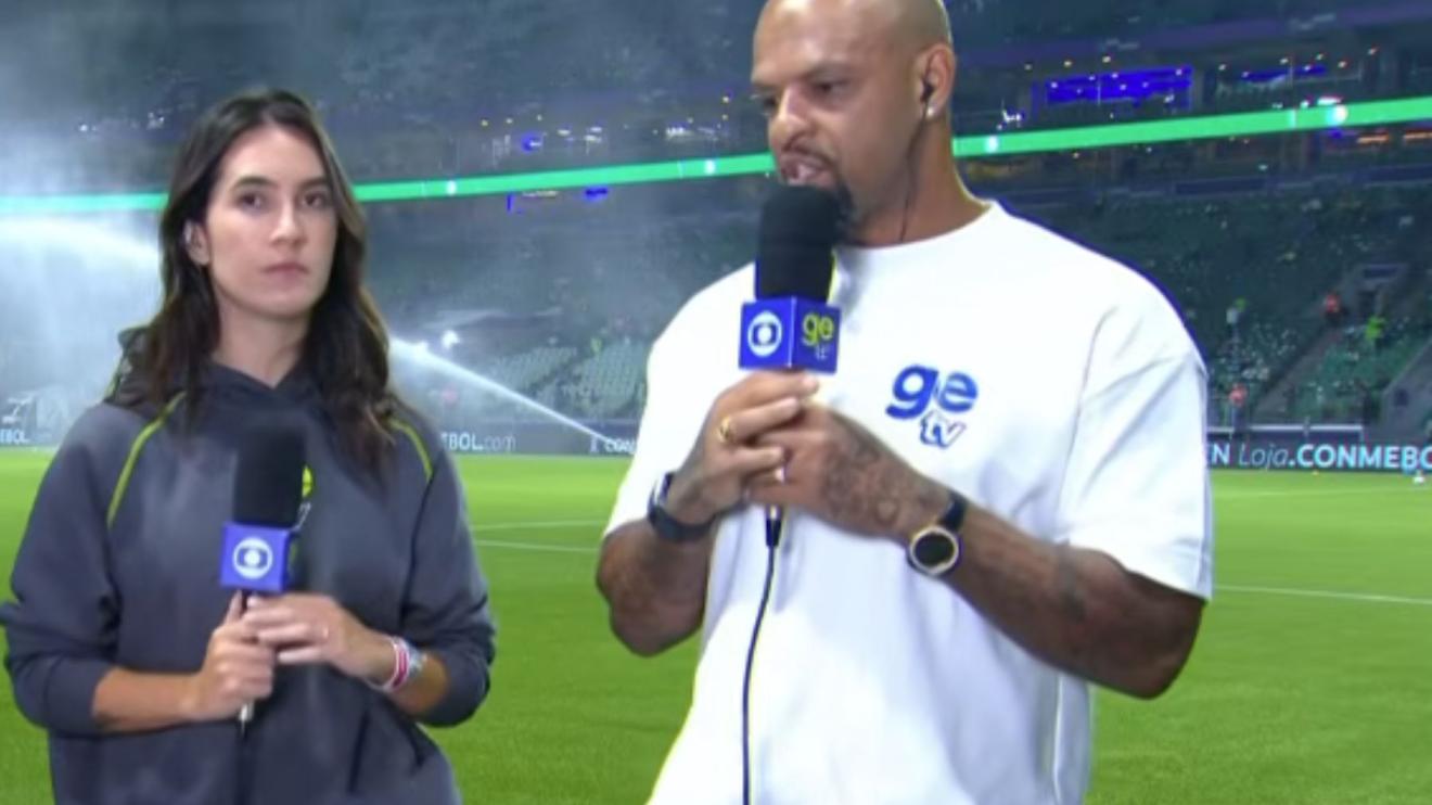 Felipe Melo vê ‘injustiça’ em classificação do Palmeiras contra o Flu: 'Mereceu mais'