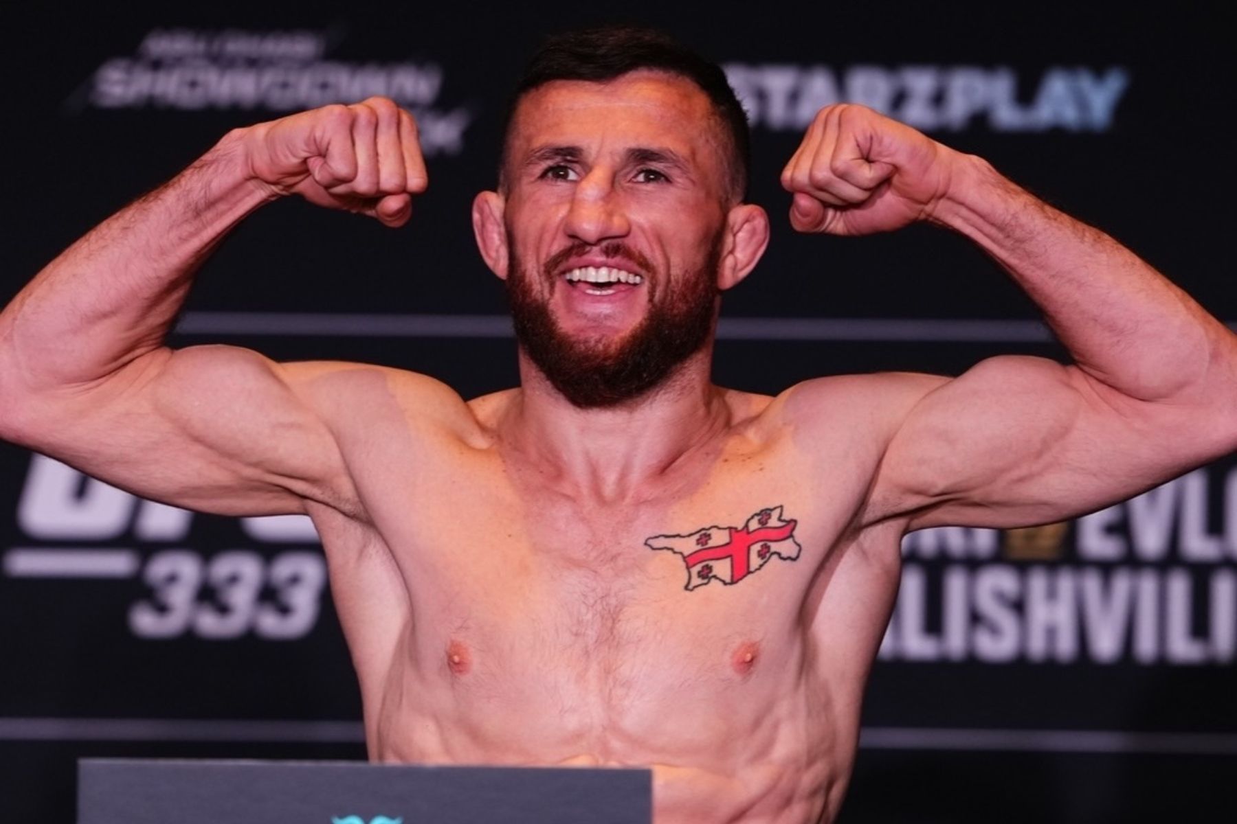 Merab Dvalishvili em ação: horário e onde assistir ao card do UFC 333