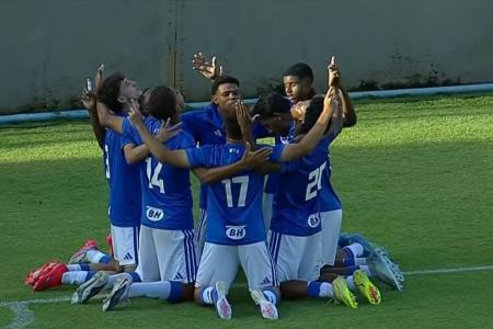 Cruzeiro goleia Atlético e vai à final do Brasileiro Sub-17