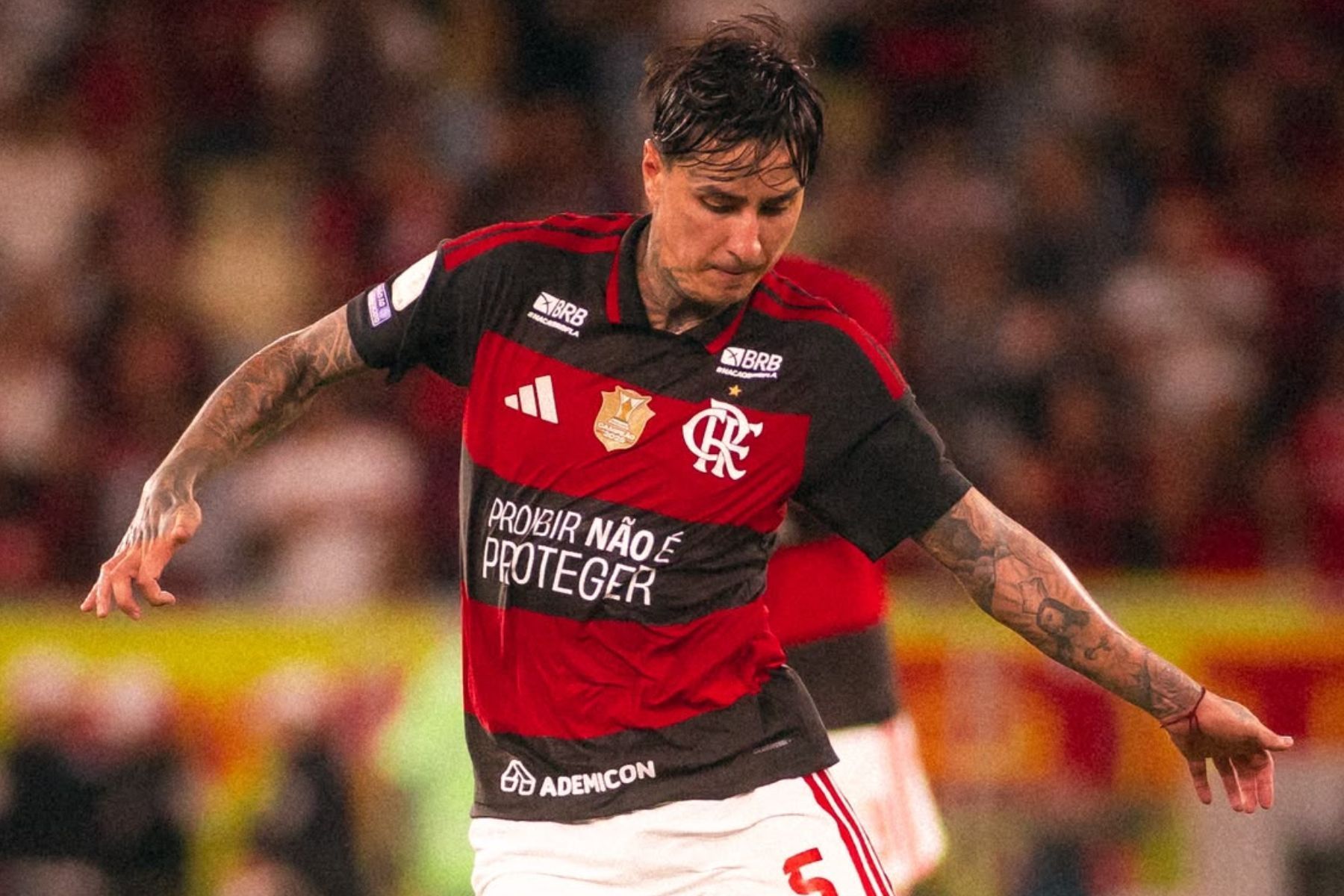 Pulgar agradece após vitória do Flamengo: 'Torcedores foram fundamentais'