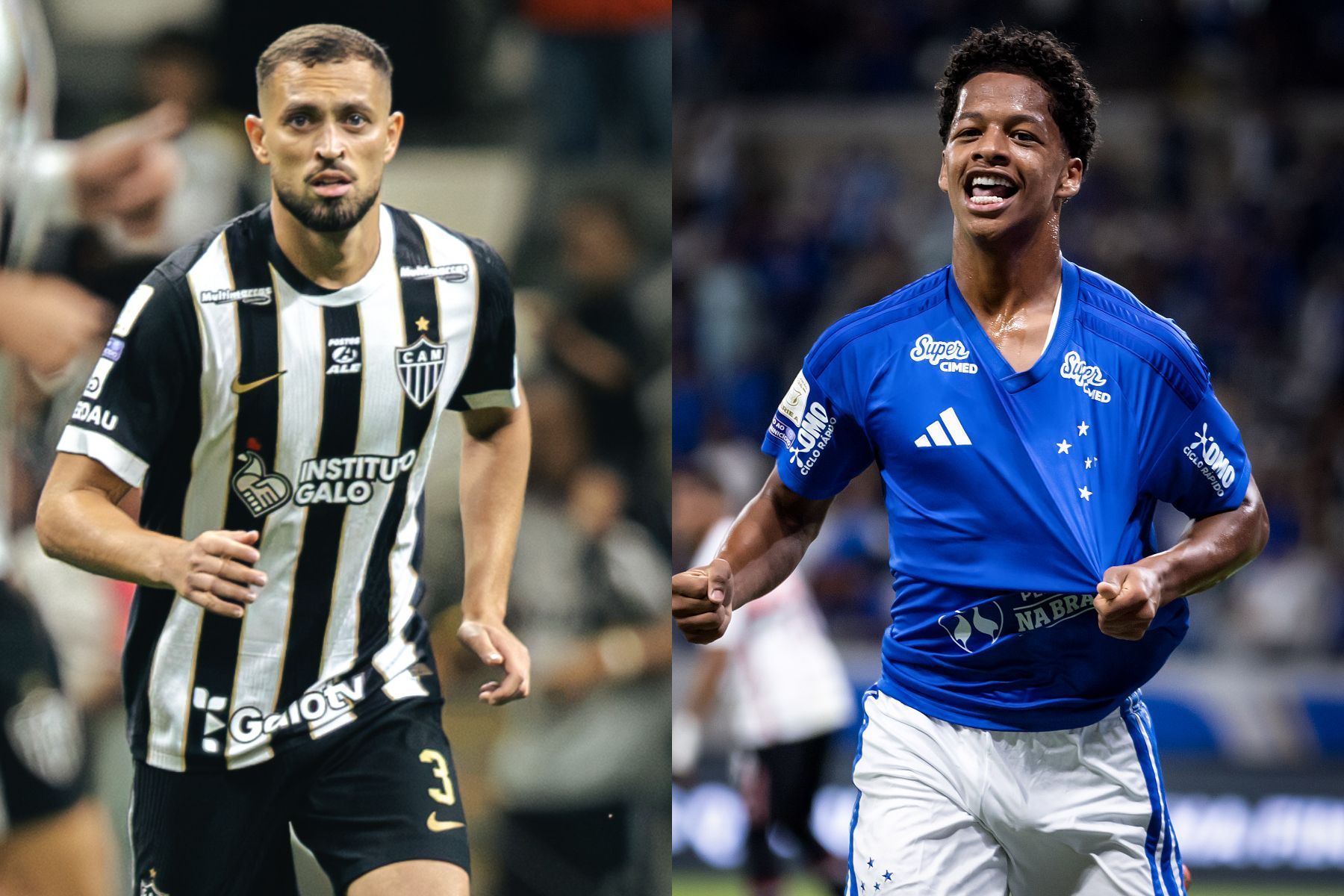 Atlético x Cruzeiro: os possíveis estreantes no clássico pelo Brasileirão na Arena MRV