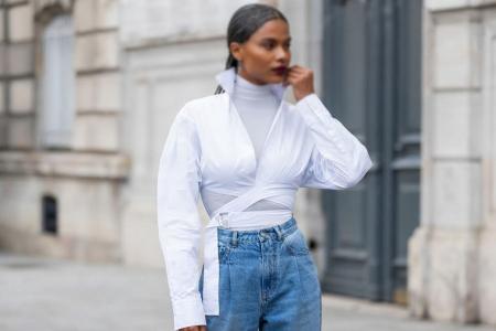 A volta do jeans slouchy