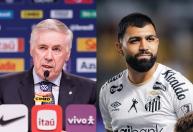 Carlo Ancelotti explica ausência de Gabigol em convocação para a Seleção Brasileira