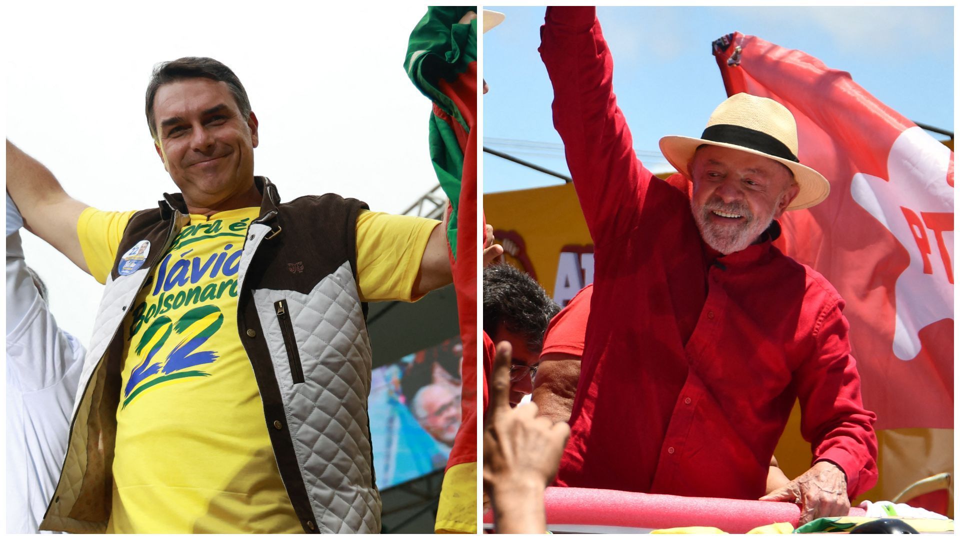 Pesquisa Gerp: Flávio Bolsonaro atinge 52% e Lula 48% em votos válidos