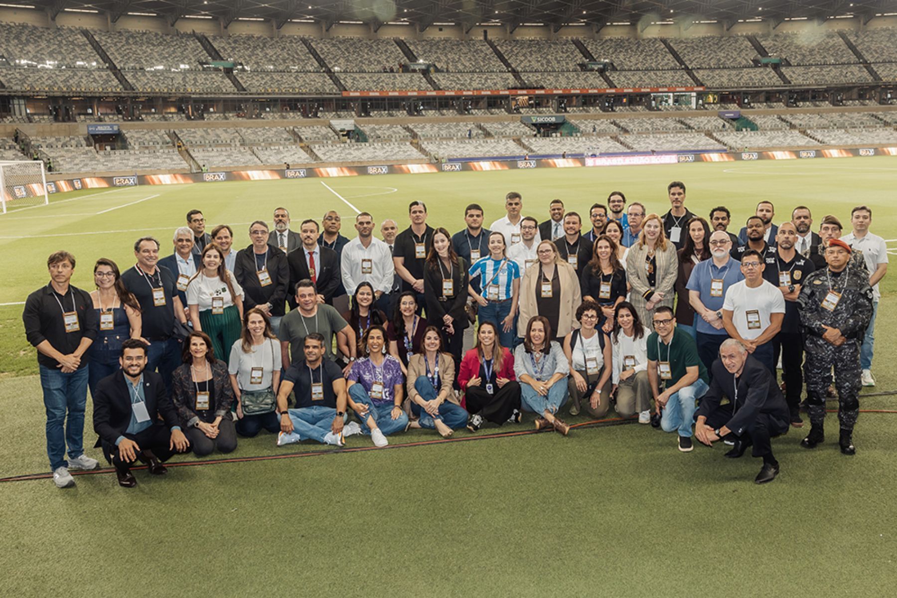 GT Paz nas Arenas: grupo visitou Mineirão em preparação para a Copa do Mundo Feminina de 2027