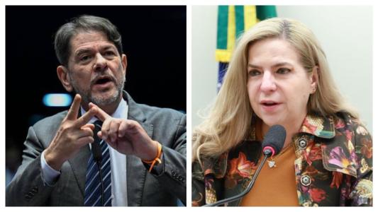 Cid Gomes e Luizianne Lins.
