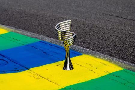 Troféu do GP de São Paulo de Fórmula 1 2026 • Divulgação/GP de São Paulo
