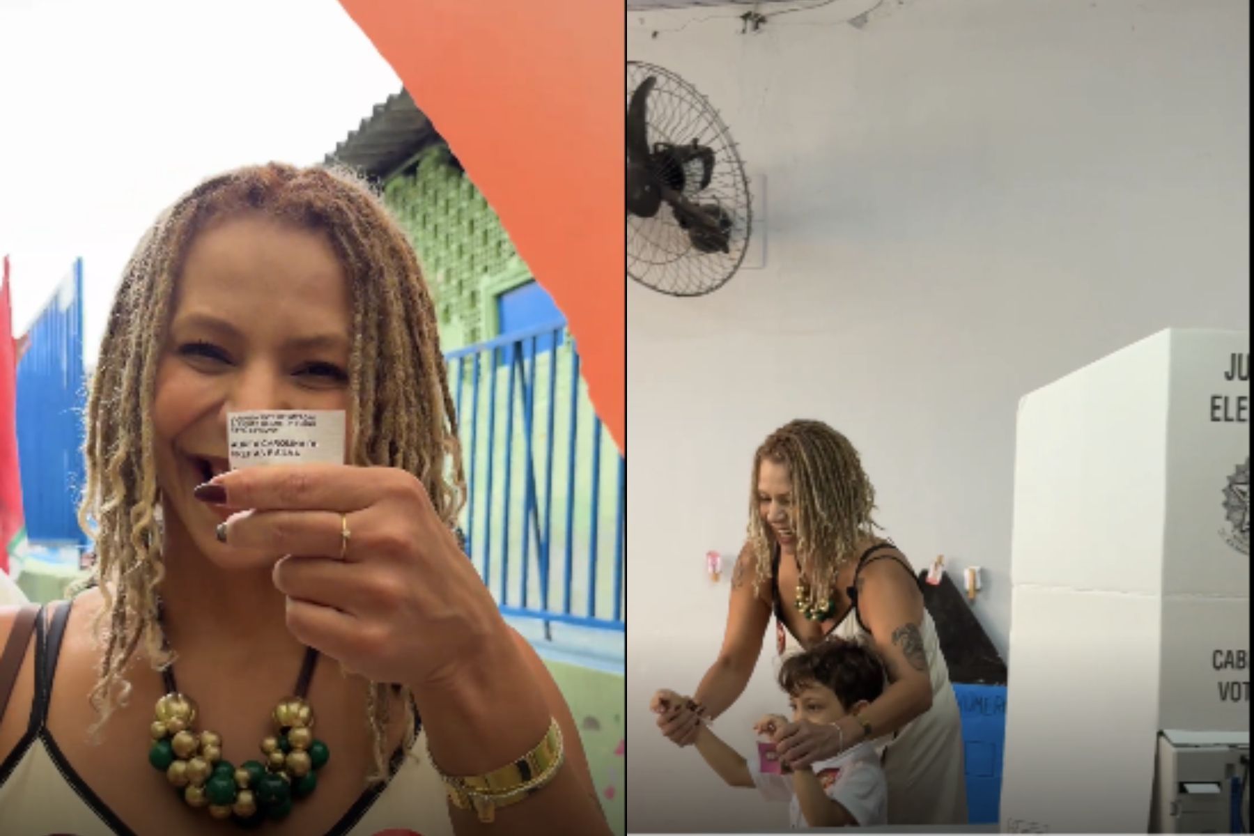 Candidata ao Senado de MG, Áurea Carolina vota em BH: ‘Nós precisamos barrar as candidaturas da extrema-direita’