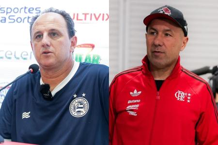 Rogério Ceni e Leonardo Jardim vão se enfrentar neste domingo