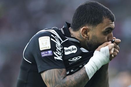 Gabigol teve atuação de destaque na partida entre Fluminense e Santos
