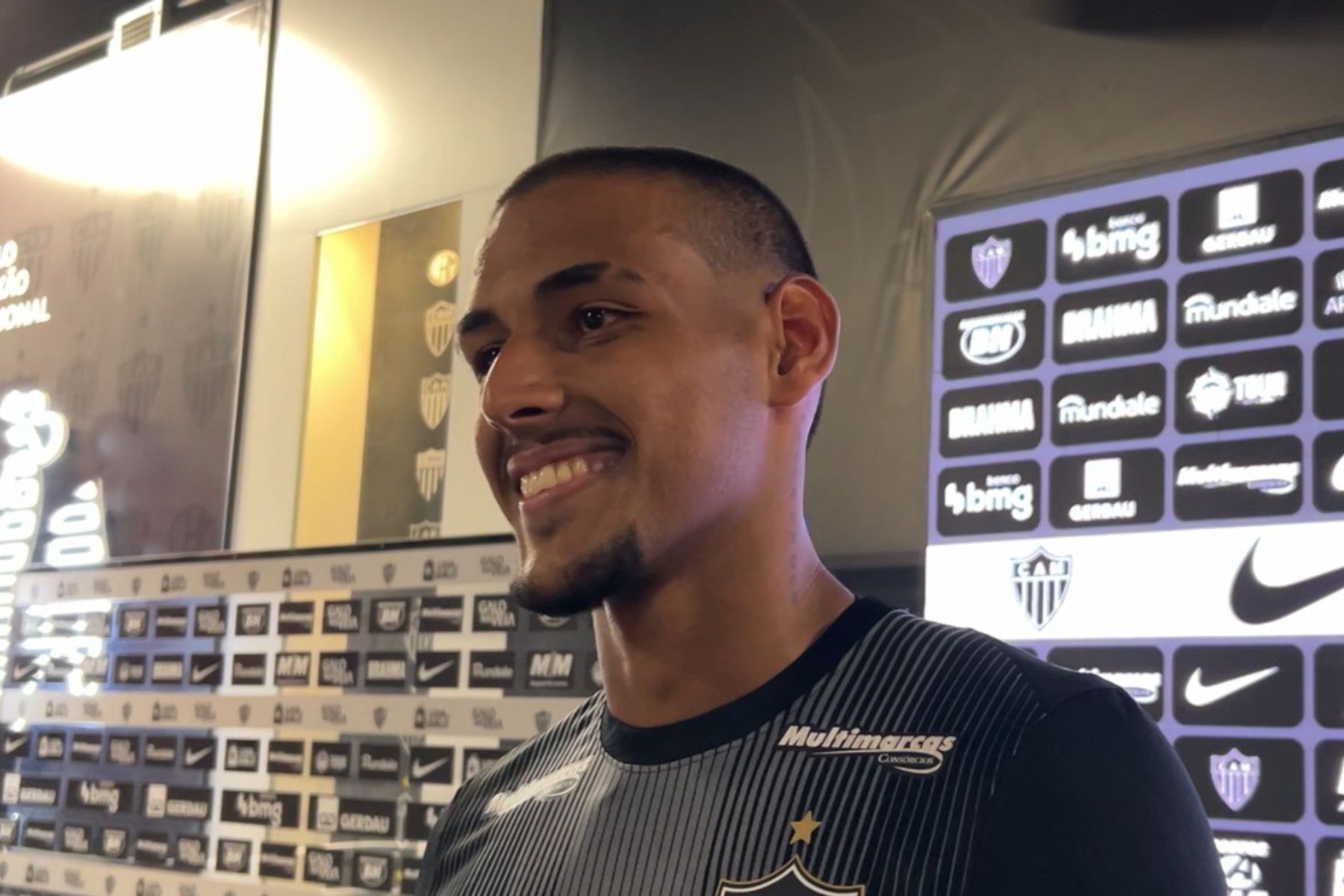 Herói do Atlético contra o Cruzeiro no sub-17 revela conversas com Everson e Delfim