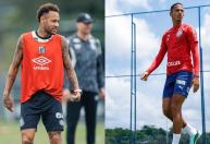 Próximos na tabela, Santos e Bahia se enfrentam pelo Campeonato Brasileiro