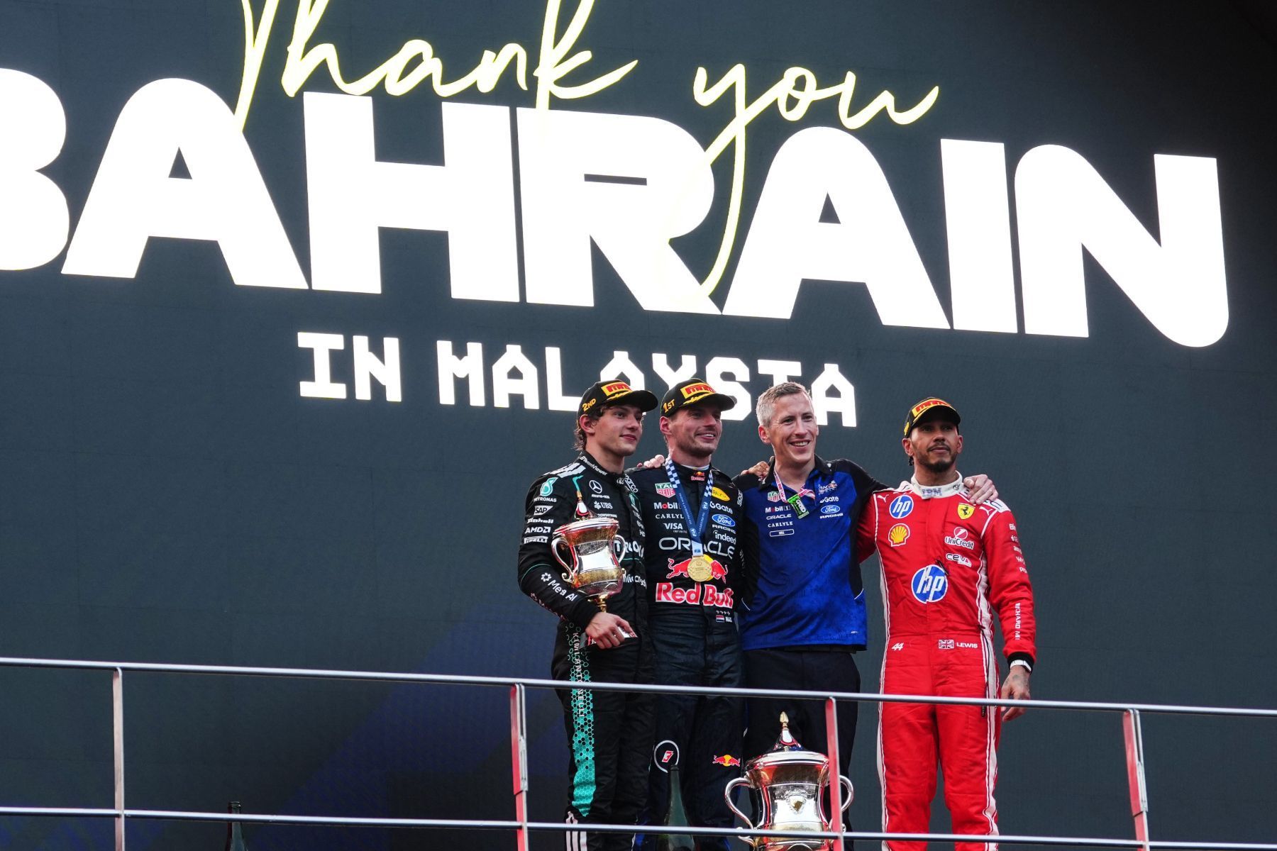 Fórmula 1: veja classificação do Mundial de Pilotos após o GP do Bahrein na Malásia