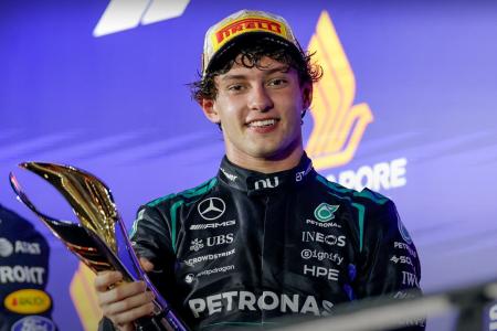 Kimi Antonelli, piloto da Mercedes