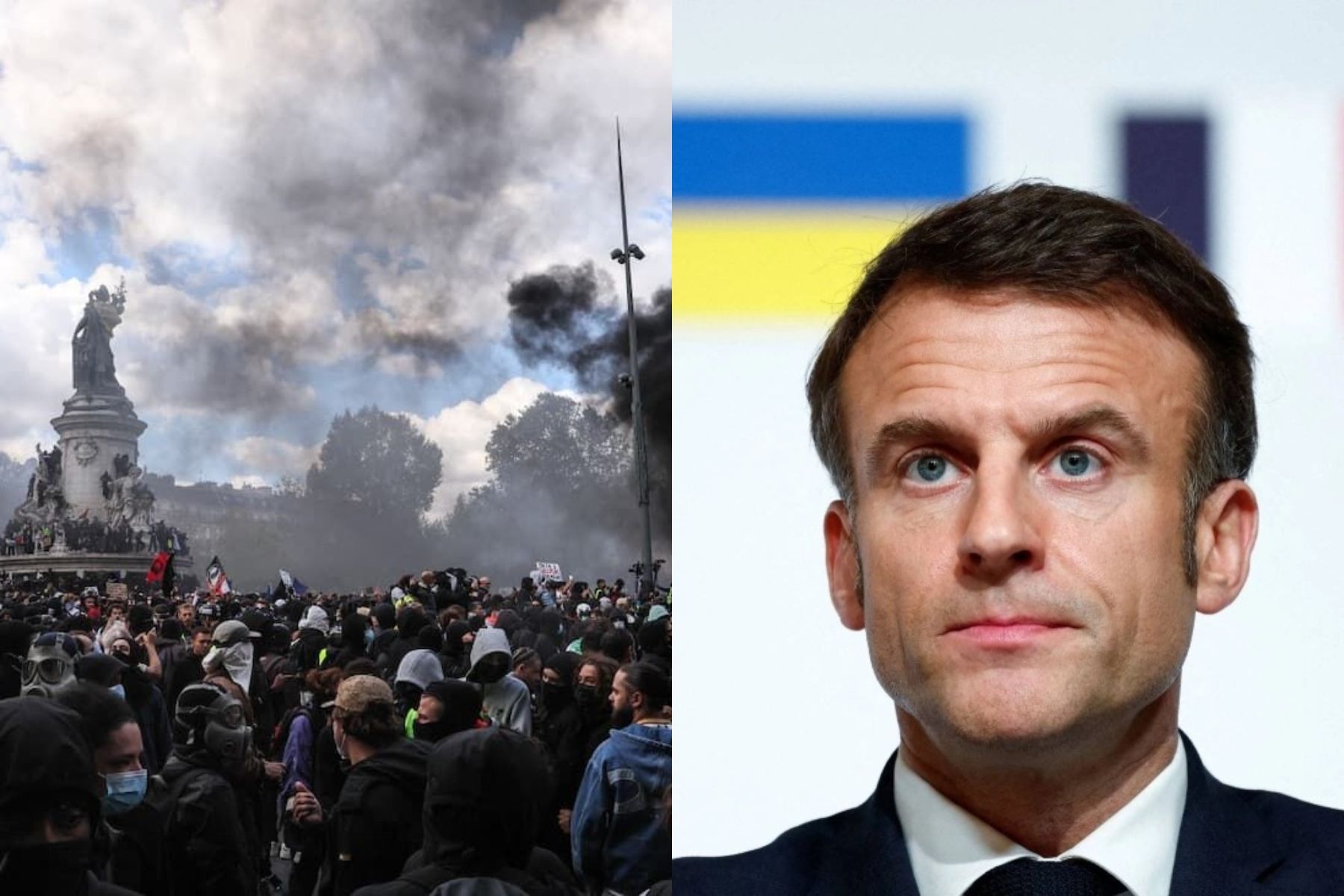 Protestos na França: Macron anuncia proibição de atos considerados 'ilegítimos'