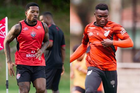 Cacá e Viveros, destaques de Vitória e Athletico-PR