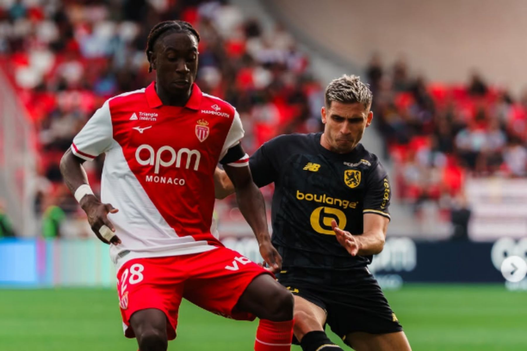 Monaco e Lille empatam pela Ligue 1 em confronto direto na parte de cima da tabela
