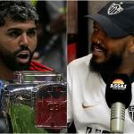 Djonga revela zoeira de Gabigol após título em cima do Atlético: 'Vontade de matar ele'