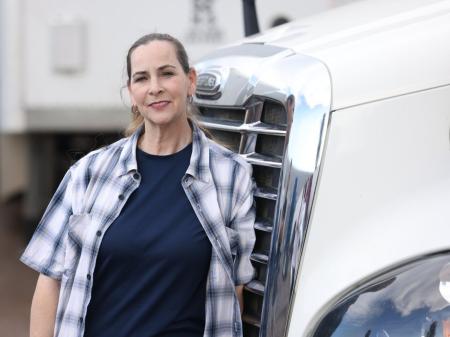 A candidata democrata ao Congresso dos Estados Unidos, Bernadette Greene-Placentia