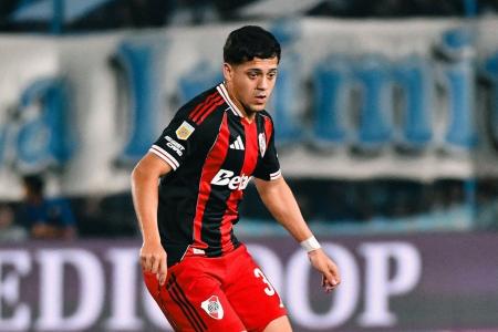 Thiago Acosta, meia do River Plate e que está próximo de acerto com o Boavista