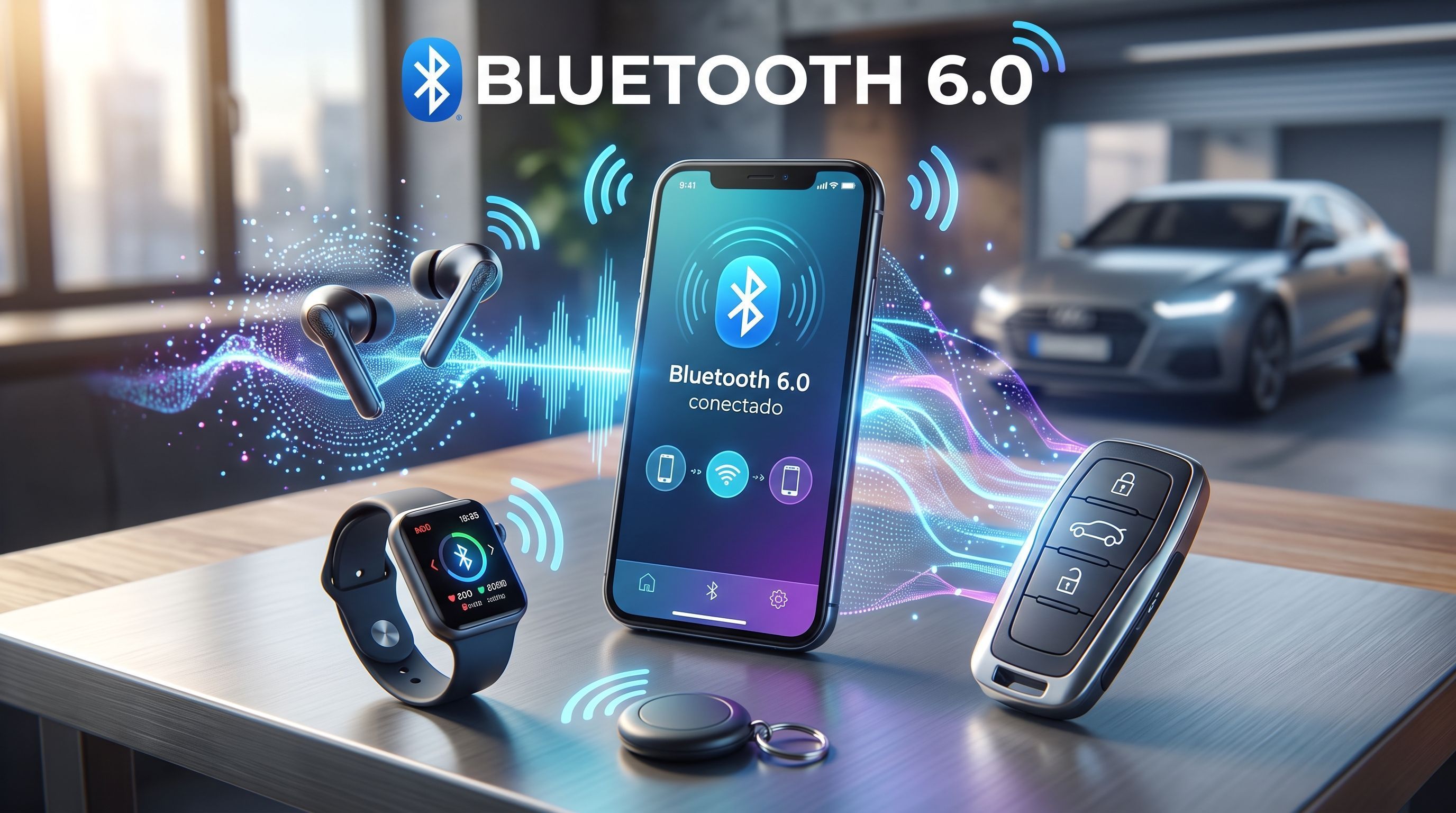 Entenda o Bluetooth 6: o que muda em precisão, privacidade e eficiência energética