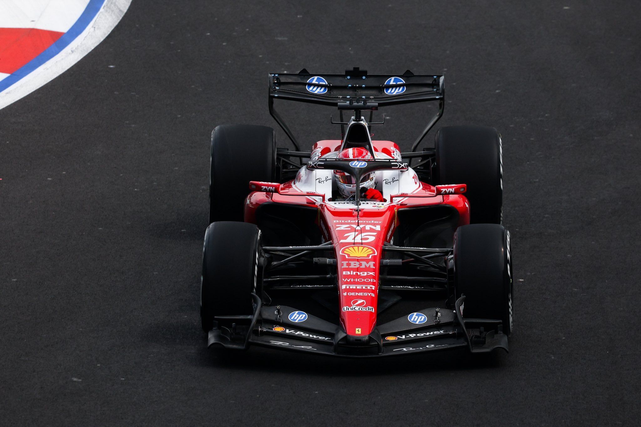 Leclerc lidera TL1 do GP do México de Fórmula 1; Bortoleto é ausência