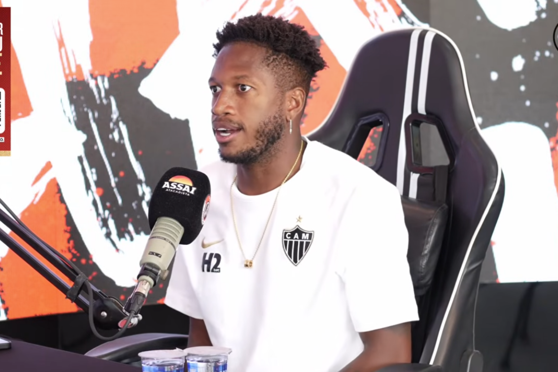 Fred, do Atlético, revela tentativa levá-lo ao Palmeiras: 'Leila quer te levar'