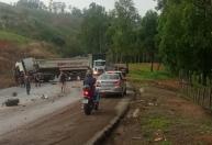 Motorista morre em acidente na BR-381 em MG