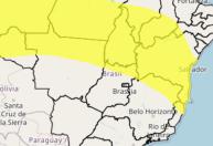 Alerta de chuva intensa: confira a lista das 114 cidades de MG que podem ser atingidas