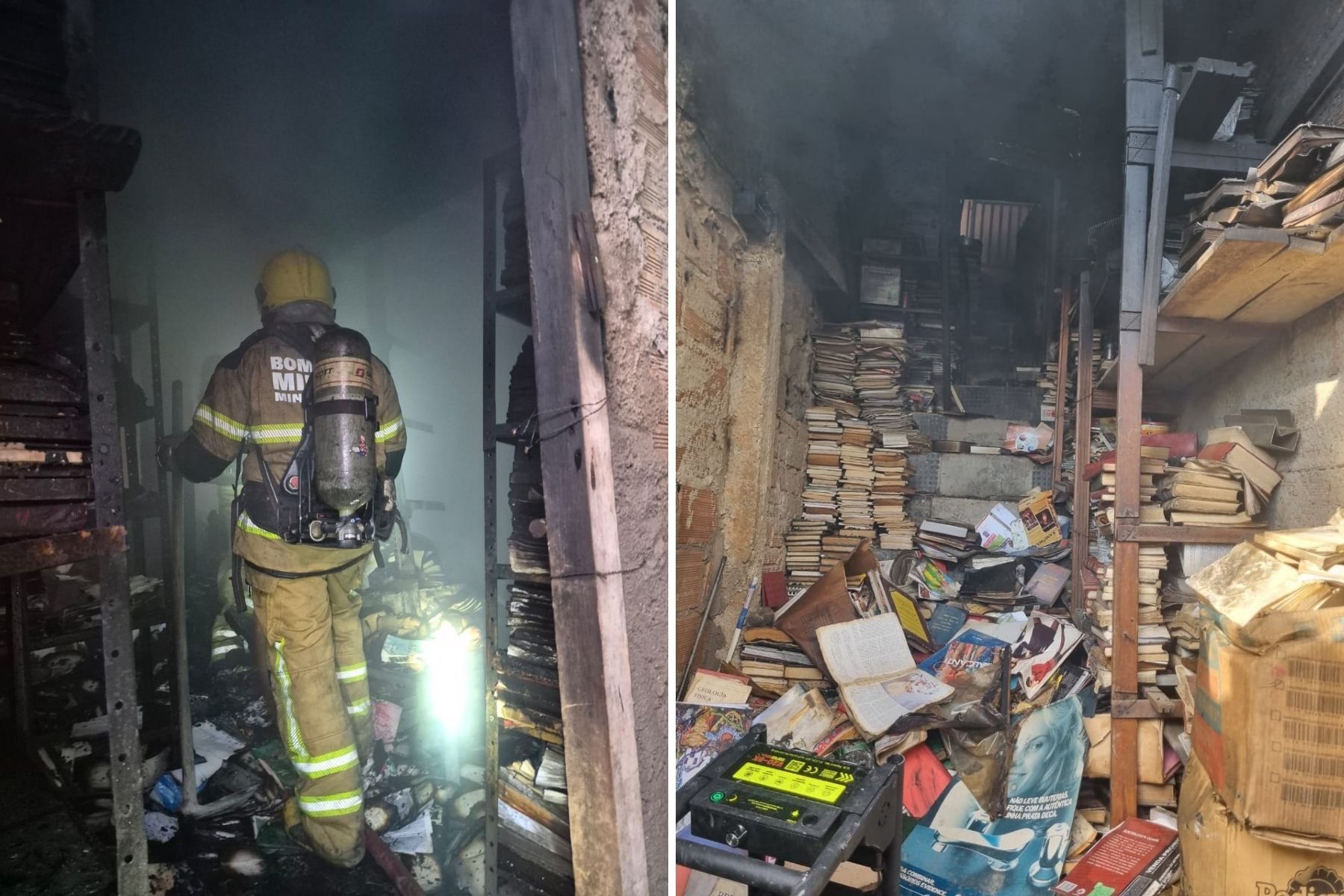 Incêndio atinge residência no bairro Ribeiro de Abreu, em BH