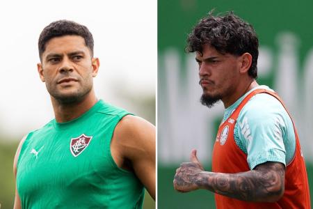 Hulk e Gómez são destaques de Fluminense e Palmeiras, respectivamente