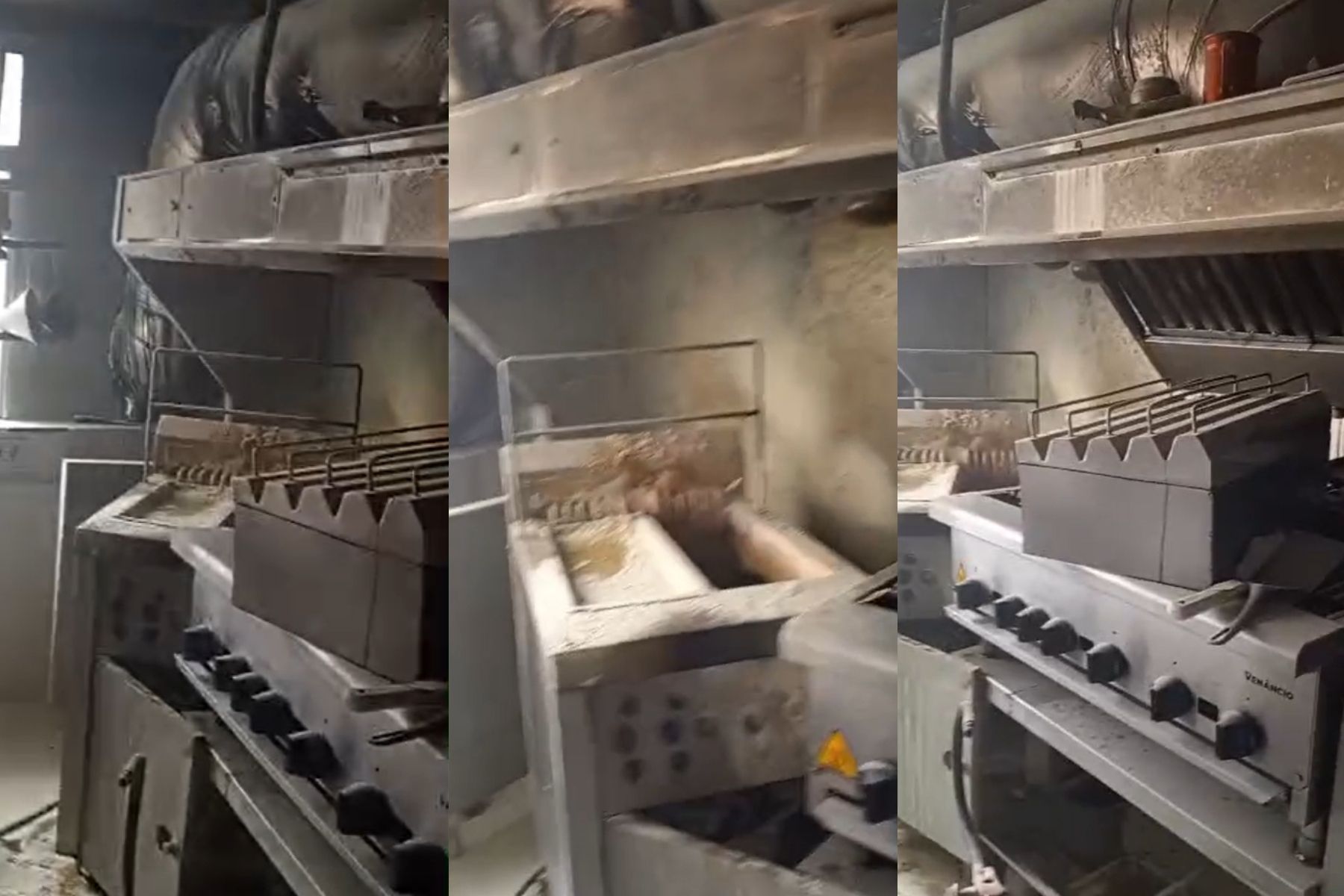 Fritadeira pega fogo e assusta funcionários do Xodó, tradicional restaurante de BH; veja vídeo