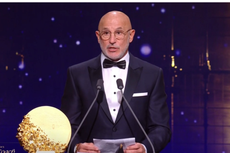 Luis de La Fuente venceu prêmio de melhor treinador na Bola de Ouro