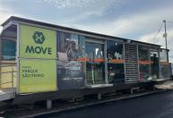 Estação Move Parque São Pedro é reaberta, mas obras ainda provocam congestionamento de mais de 3 km na MG-010